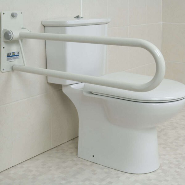 FOLDABLE BATHROOM SUPPORT RAIL - Image 2