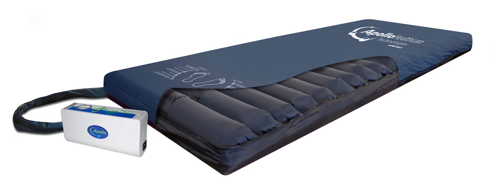 APOLLO 5 PREMIUM AIR MATTRESS OVERLAY WITH PUMP-APH183