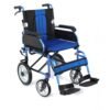 aluminium transport wheelchair