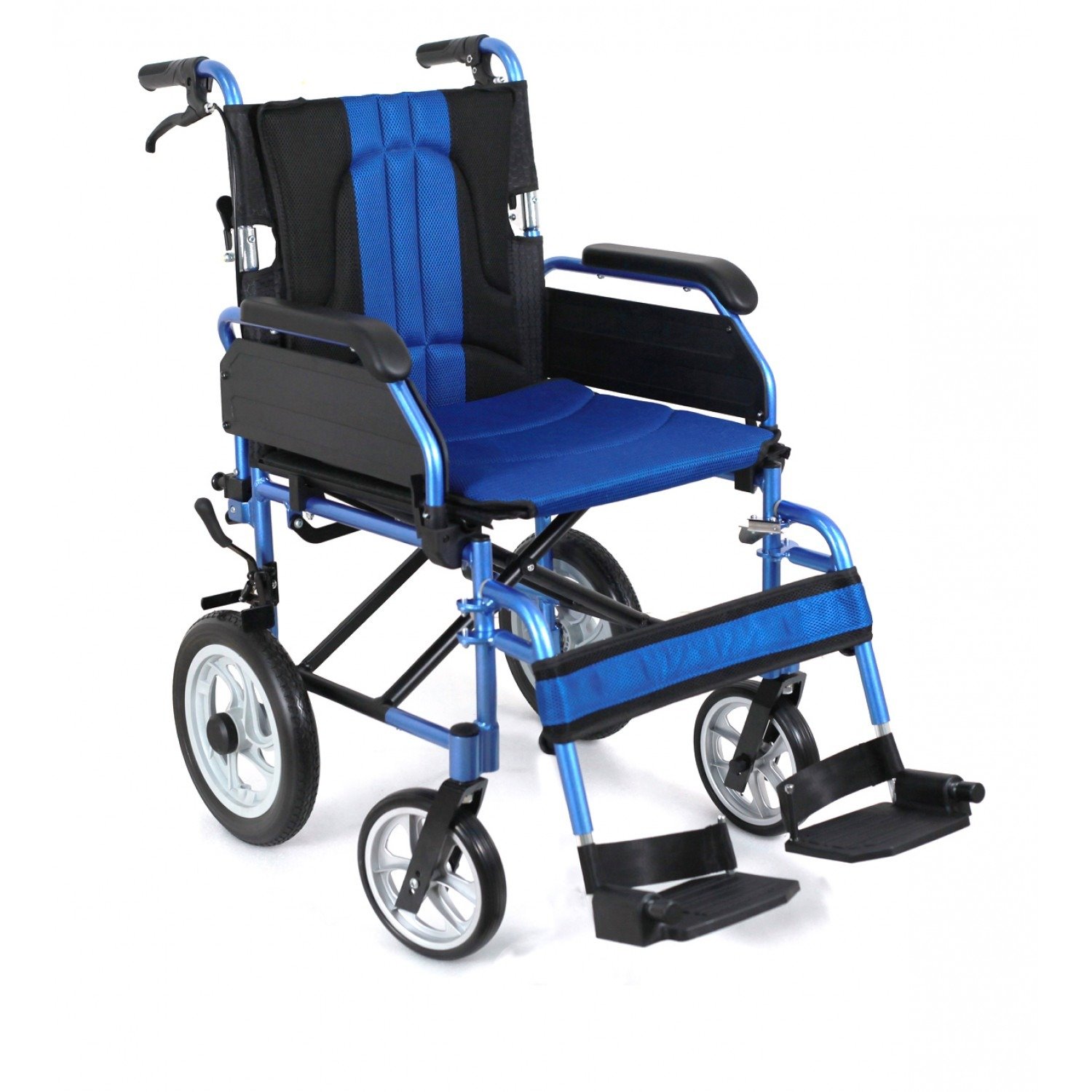 aluminium transport wheelchair