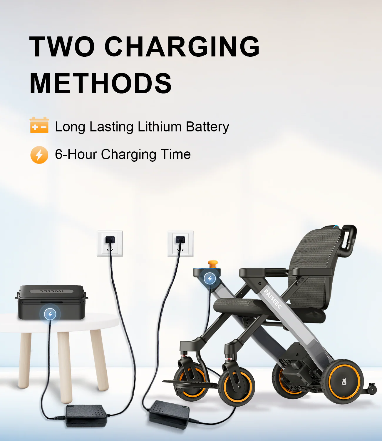 كرسي متحرك كهربائي W3