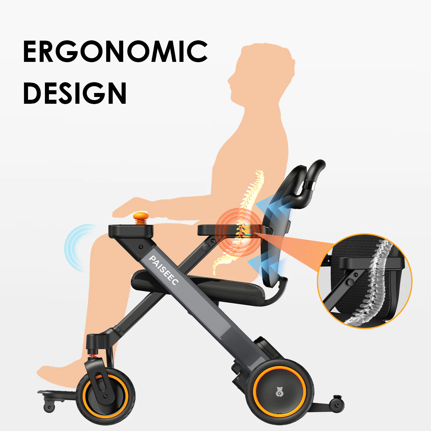 كرسي متحرك كهربائي W3