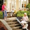 straight outdoor stairlift with 5 meters