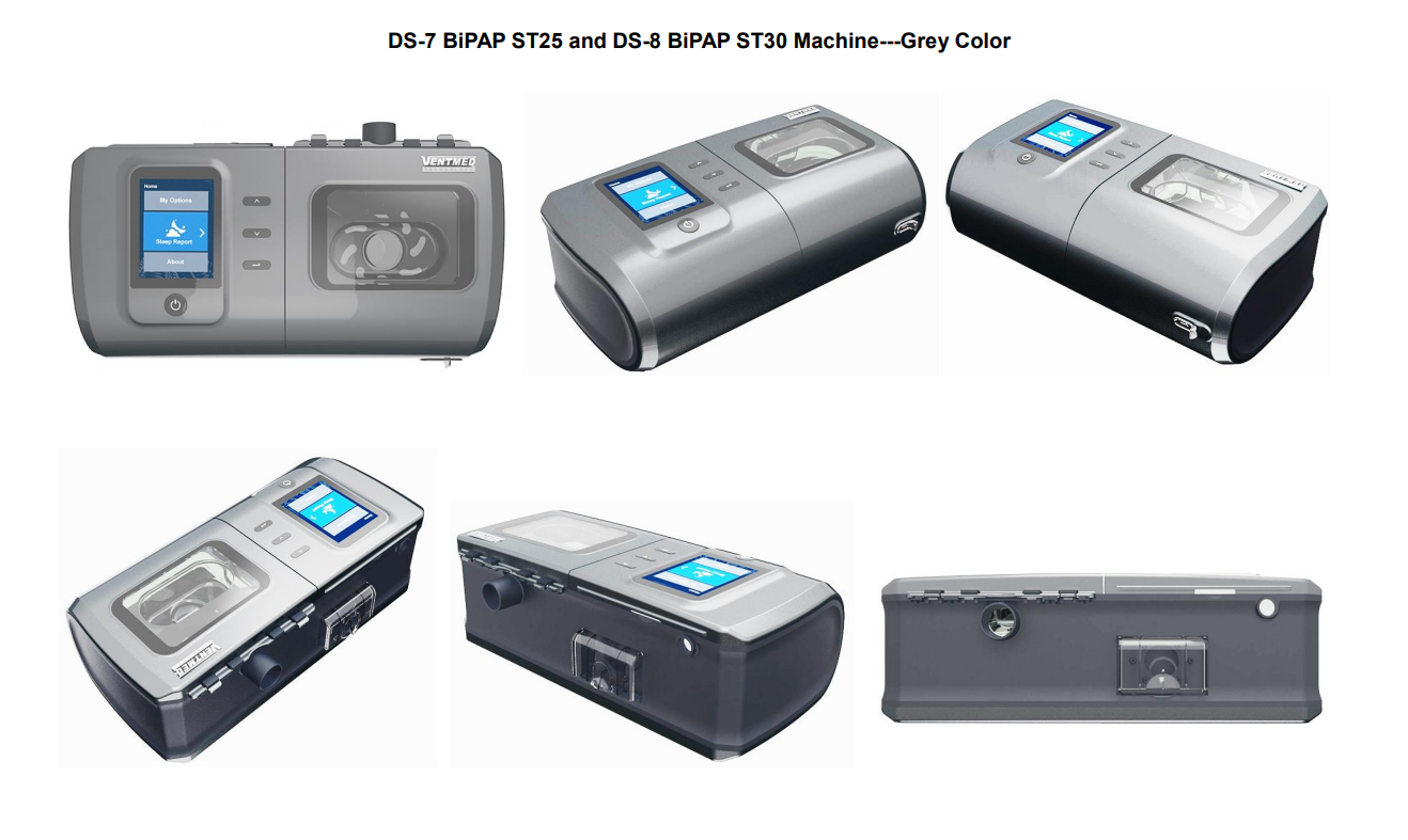 ventmed bipap ds-6 sleep apnea therapeutic device
